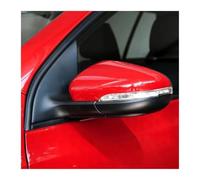 Auto parts Car Outside Rearview Mirror Side Rear View Mirror assembly Compaitble For VW VOLKSWAGEN Golf 6 2008-2013 Manual folding(Red-L)