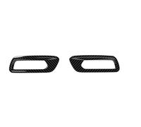 Auto Parts Car Stickers For Passport 2026- Modified Rear Bumper Fog Light Trim Frame Cover Car Accessories(Carbon fiber)