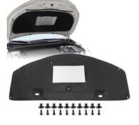 Auto Parts Cotton Front Hood Engine Bonnet Insulation Pad， Compatible with Toyota Camry 2012-2017 Black Soundproof Cover Thermal Heat Shield Insulation Mat