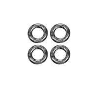 Auto Parts For Benz C Class W204 2007-2013 Car Door Lock Pillar Decorative Ring Trim Carbon Fiber Interior Sticker