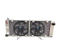 Auto Parts For Fiat X9 1975-1983 Aluminum Radiator + Fan