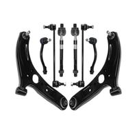 Auto Parts For Kia for Rio 2012-2017 | Front Lower Control Arm Stabilizer Link Inner Outer Tie Rod Kit 8pcs
