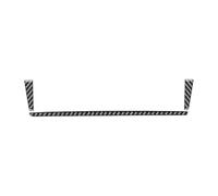 Auto Parts For Lexus GS 2013-2019 Carbon Fiber Car Air Conditioning Control Panel Frame Trim Cover Decoration Stickers