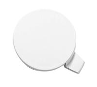 Auto parts For Model 3 2017-2021 Replacement 1pc Car Front Bumper Tow Hook Cover Cap(White)