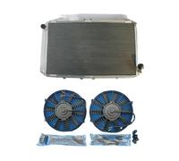 Auto Parts For Nissan Y60 1987-1997 3 Row 52MM Aluminum Radiator(Radiator.shroud.fans)