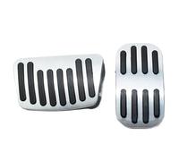 Auto Pedal For Toyota For Corolla E210 210 For Auris Car Foot Pedals Gas Brake Stainless Steel Pedal Pad Car Brake Foot Pedals(Silver 2 pcs)