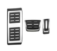 Auto Pedals Compatible With Seat Tarraco Ibiza LEON Arona Ateca 2018-2022 Stainless Steel Gas Accelerator Fuel Brake Pedal Cover(AT with rest(LHD))