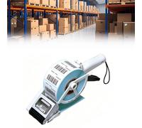 Auto Peel Sticker Gun for Flat Round Bottles,Handheld Peelable Sticker Dispenser,Handheld Automatic Label Applicator,Label Width:20-30mm/25-60mm/55-100mm,for Fruit Labels and Packaging L(Size:25-60mm)