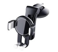 Auto Phone Holder - Cell Phone Holder Car | 360 Rotation Phone Mount Suction Cup Stand | Truck Accessories For All Smartphones Windshields Mount Cards