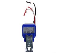 Auto Photocell Street Light Sensor Switch AC DC 12V 24V 220V 10A with Automatic On Off Function for Outdoor Lighting Applications and Solar Lamp Systems (12V)