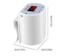 Auto Plant Waterer Indoor - Programmable Water Timer | Potted Plant Drip Irrigation Kit, Auto Watering Devices Intelligent Power-Off Protection Gardening Houseplants Waterer Aid With Timer for Green