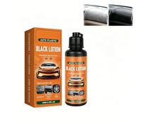 Auto Plastic Black Lotion, Auto Plastic Restorer Kit, Car Plastic Restorer Black, Plastic Restorer for Cars, Plastic Care for Car Interior, for Seats, Dashboard (1PC)