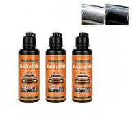 Auto Plastic Black Lotion, Auto Plastic Restorer Kit, Car Plastic Restorer Black, Plastic Restorer for Cars, Plastic Care for Car Interior, for Seats, Dashboard (3PC)
