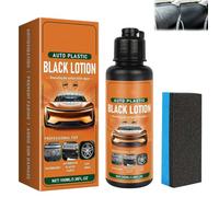 Auto Plastic Restorer Kit, 2026 New Plastic Restorer for Cars, Instant Shine & Protection Car Interior Polisher, Can Restore The Luster of Faded Plastics and Rubbers, 100ml (1pc)