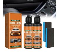 Auto Plastic Restorer Kit, Plastic Restorer for Cars, Car Interior Care Restorer Kit, Can Restore the Luster of Faded Plastics and Rubbers (2PCS)