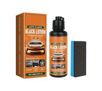 Auto Plastic Restorer Kit, Plastic Restorer for Cars,Car Plastic Restorer Interior Scratch Remover Plastics Polish Plastic Coating Agent,Vinyl Shine Car Dashboard Cleaner & Car interior Cleaner (1Set)