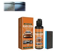 Auto Plastic Restorer Kit,Plastics Care for Car Interior,Auto Plastic Black Lotion,Long Lasting Protections Vehicle Scratch Removers,Can Restore The Luster of Faded Plastics and Rubbers