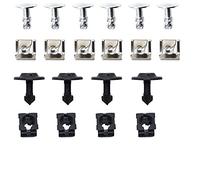 Auto-plaza 20 PCS Undertray Guard Engine Under Cover Fixing Clips Screw Compatible with Passat B5