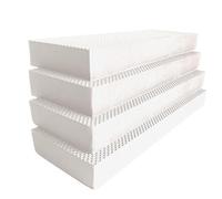 Auto-plaza 4 Packs 11.8x4x1.2 inch Car Door Anti Scratch Self Adhesive Foam Parking Protector Compatible with Garage Wall (White)