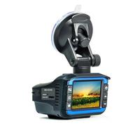 Auto Portable Radar Detectors With DVR Dash Cam Vehicle Speed Control Safety Voice Alarm 2in1 Radar Detection(16G)