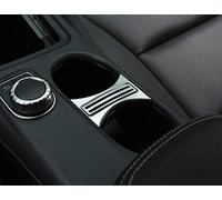 AUTO Pro for CLA 200 220 260 GLA A Class W176 C117 W117 Aluminum Alloy Cup Holder Cover Trim Accessories Silver
