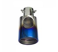 Auto Protection Car Accessories Stainless Steel Chrome Exhaust Tube Tail Pipe Case For Mitsubishi Pajero V31 V33 V73 V93 V97 2007-2019(Blue)