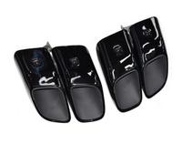 Auto Protection For Porsche Macan 2018-2024 Exhaust Pipe Modification Quad Sports Tailpipe Black Tip Muffler Exhaust Head(Black square)