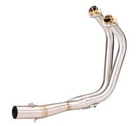 Auto Protection Slip On All Motorcycle Exhaust System Front Link Pipe Connecting Escape 51MM For Kawasaki Vulcan 650S S650 VN650 EN650