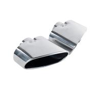 Auto Protection Suitable For BMW X5 E70 2008-2010 Tail Throat Exhaust Pipe Modification Square Muffler Tip Stainless Steel Nozzle