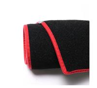 Auto Radio Fascias Frame Interior Auto Car Cover Dash Mat Board Pad Carpet Dashmat Mats For Mondeo MK3 2000-2006(Black and Red Edge)