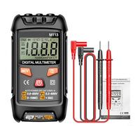 Auto Ranging Digital Multimeter M113 Smart Voltmeter Ohmmeter NCV Live Wire Detector 1999 Counts for Home Electrical Repair(Black)