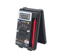 Auto Ranging Digital Multimeter VC921 Pocket Size True RMS 4000 Counts AC DC Voltage Resistance Capacitance Frequency Diode Tester CAT II 600V