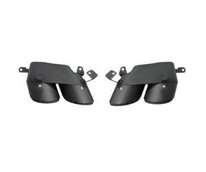 Auto Rear Diffuser For BMW G05 X5 2019-2025 Style PP Rear Bumper Lip Diffuser 5 Side Splitters Winglets Body Kit(Exhaust Tips)