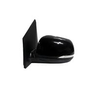 Auto Rearview Mirror Assemblys For Kia For Picanto 2017 2018 Auto Rearview Mirror Assembly Car Electric With Lamp Side Rear Complete Wing Mirrors(1PC Left Black A)