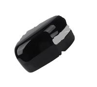 Auto Rearview Mirror Cover Cap Fit For Jeep Renegade 2015-2019 Gloss Black Rear View Housing With Turn Signal Light Style Housing Reverse Mirror(1pc Left)