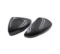 Auto Rearview Protection Cover For Focus MK4 2019-2023 LHD Rearview Side Mirror Cover Wing Cap Replacement Exterior Door Rear View Case Trim(Carbon)