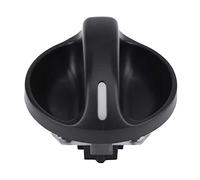 Auto Replacement Heater A C Air Condition or Fan Control Knob Premium Quality Durable ABS Plastic Exact Fit Direct OE Replacement for Tundra 2000 2006 Black 40mm 1 pc
