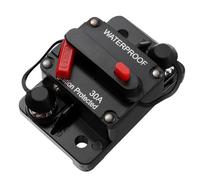 Auto Reset Circuit Breaker Fuse 30a 50a 12 36vdc Black Fuse