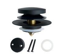Auto Resetting Bathtubs Drain Stoppers With Not Fouls Smell Feature Heavy Duty Bath Fixture Simple Installation For Home Easy Installs Bath Drain With Accessories