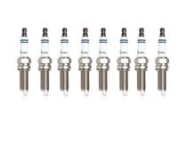 Auto Resistor Iridium Spark Plug LDK7RIU Compatible With CHERY HYUNDAI KIA PEUGEOT Longer Life Time Automotive Parts Ignition(8 pieces with box)