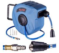 Auto Retractable Wall Mounted Garage Air Hose Reel with Hose 10m 8mm