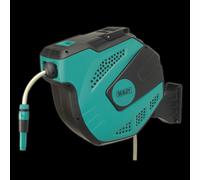 Auto-Rewind Control Garden Hose Reel 30m