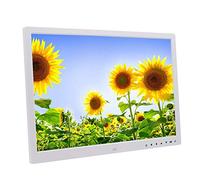 Auto-Rotate Image Preview - 1080P Wall-Mounted Advertising Player, QHYXT 17" Digital Photo Frame - 1440 X900 High Resolution IPS Led Touch Screen Hd Display,with Remote Control (White 17)