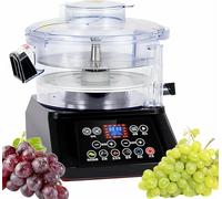 Auto Rotating Grape Skin Peeler, Electric Grape Peeling Machine, Fruit Skin Peeling Tool for Cherry Tomato Blueberry Milk Tea Shop (Black)