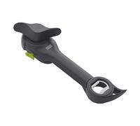 Kuhn Rikon 5-in-1 Can, Jar & Bottle Opener. Self-Attaching Can Opener with Lid-Lifter for Weak Hands - 3 Year Guarantee, Gray