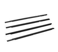 Auto Seal Weather Stripping Compatible with Mitsubishi for Lancer 2008-2017 Glass Seal Belt Trim Sealing Strips Car Window Weatherstrip OEM 5727A005 5727A006(Black)