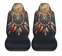 Auto Seat Cover Dream Catcher 05 Protector Easy Fit Front Seats Protector Easy Clean Vehicle Seat Cover For Suv Truck Fit Most Cars 52X138 Cm