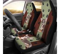 Auto Seat Covers Chihuahua Paw Dog Print Car Front Seat Cover Decor Universal Car Back Bucket Protectors Decorative Sedans Bucket Seats Covers For Sedan Trucks Suv 52X138 CM