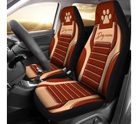 Auto Seat Covers Dog Mom Horizontal Background Cars Bucket Seats Cover Universal Car Front Seat Cover Decor Comfort Sedans Bucket Seats Covers For Trucks Suv Sedan 52X138 CM