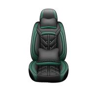 Auto Seat Covers For Nissan For Qashqai J10 J11 Universal Style Full Coverage Car Seat Cover Pu Leather Interior Accessories(J Black Green 5 Seat)